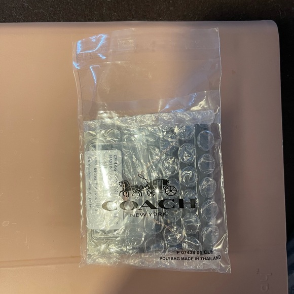 NWT RETAILS $128 Coach rose gold necklace - Picture 3 of 5